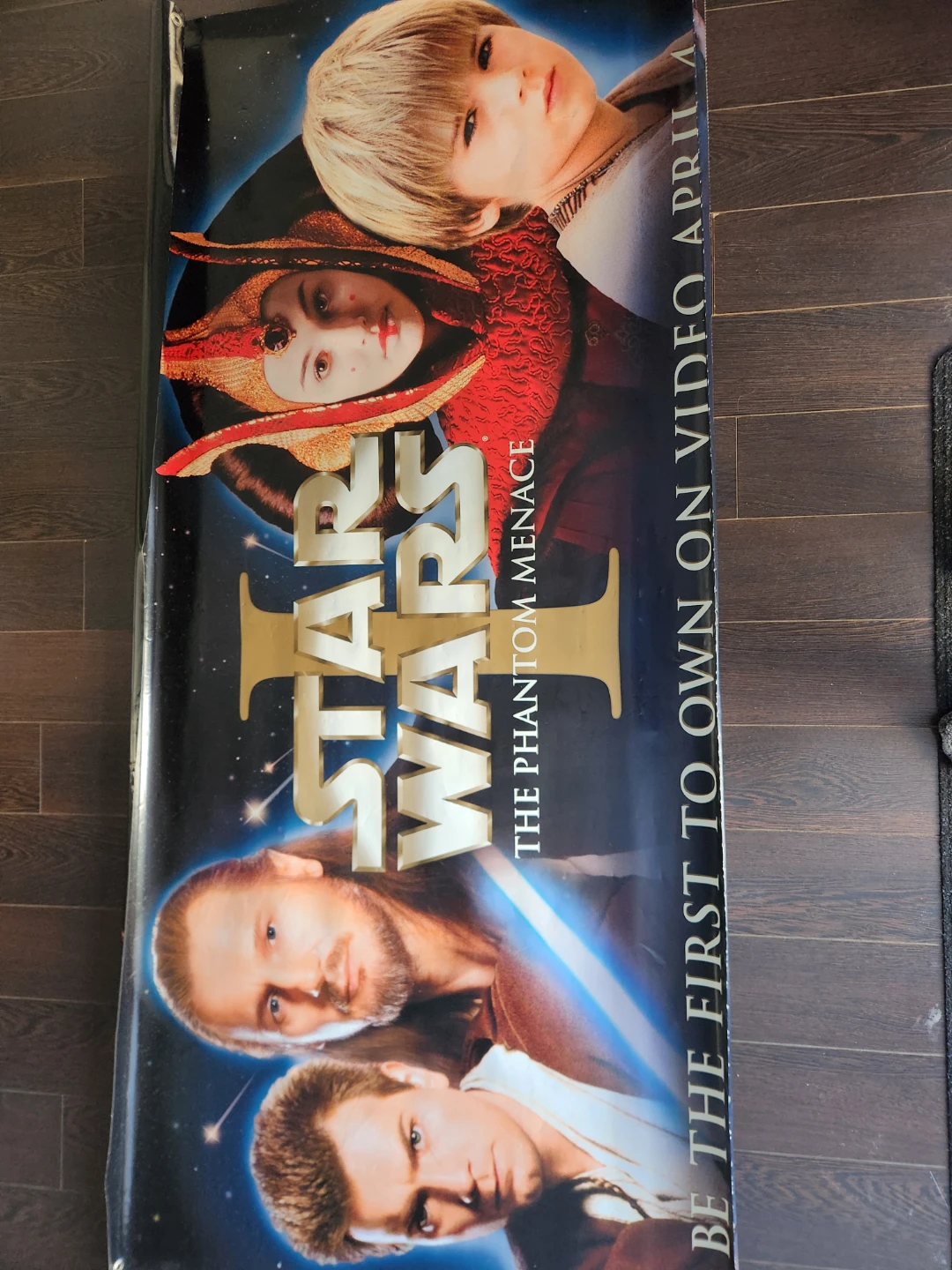 Blockbuster Star Wars Episode I The Phantom Menace Movie Poster
