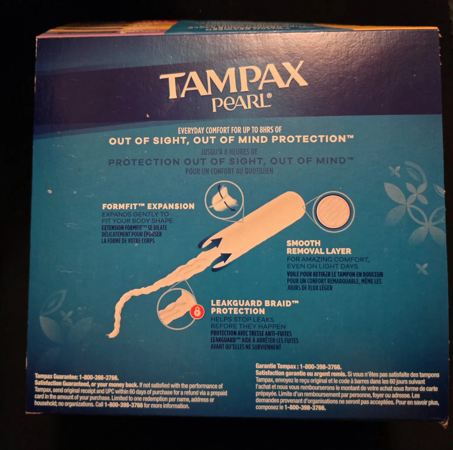 30 Tampax Pearl Regular Flow Tampons