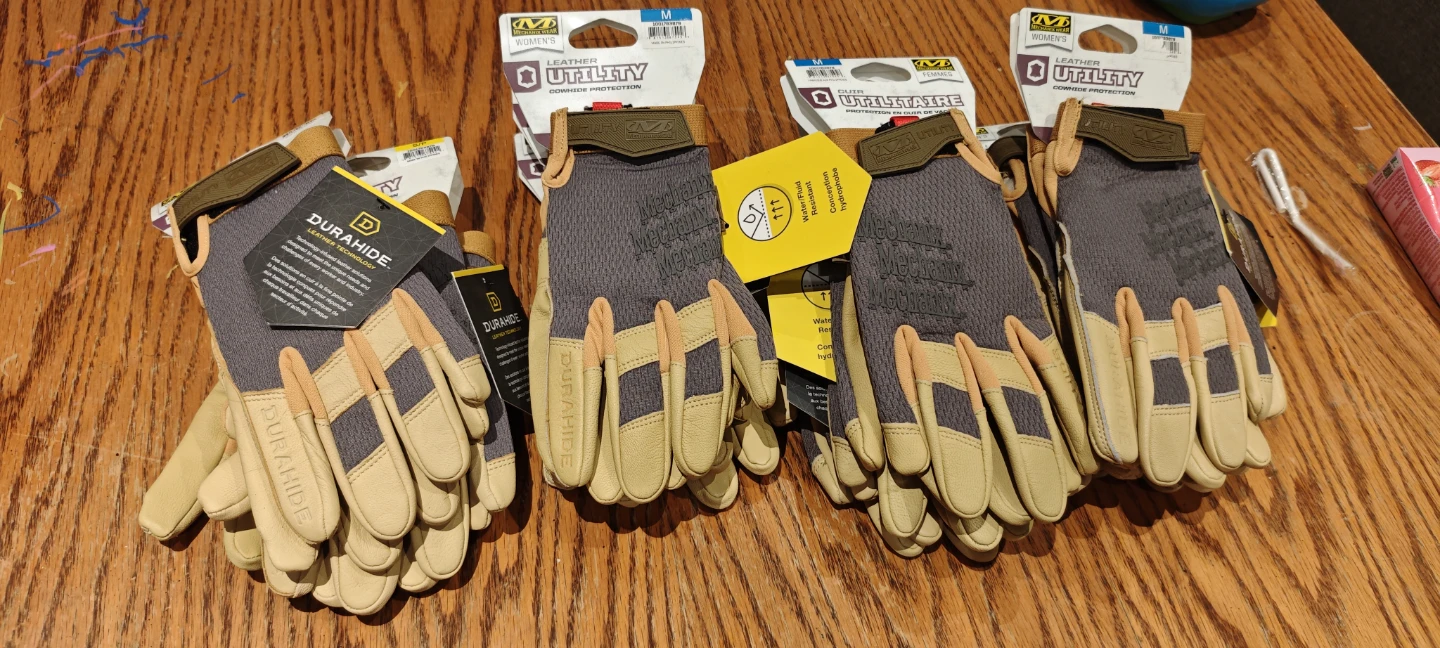 Mechanix Wear Durahide Leather Utility Gloves size S - photo 5