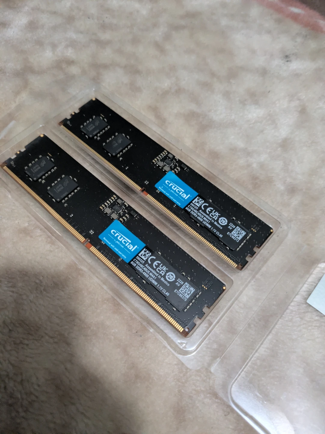 Crucial DDR5 16GB Kit (2x8GB) – Desktop Memory