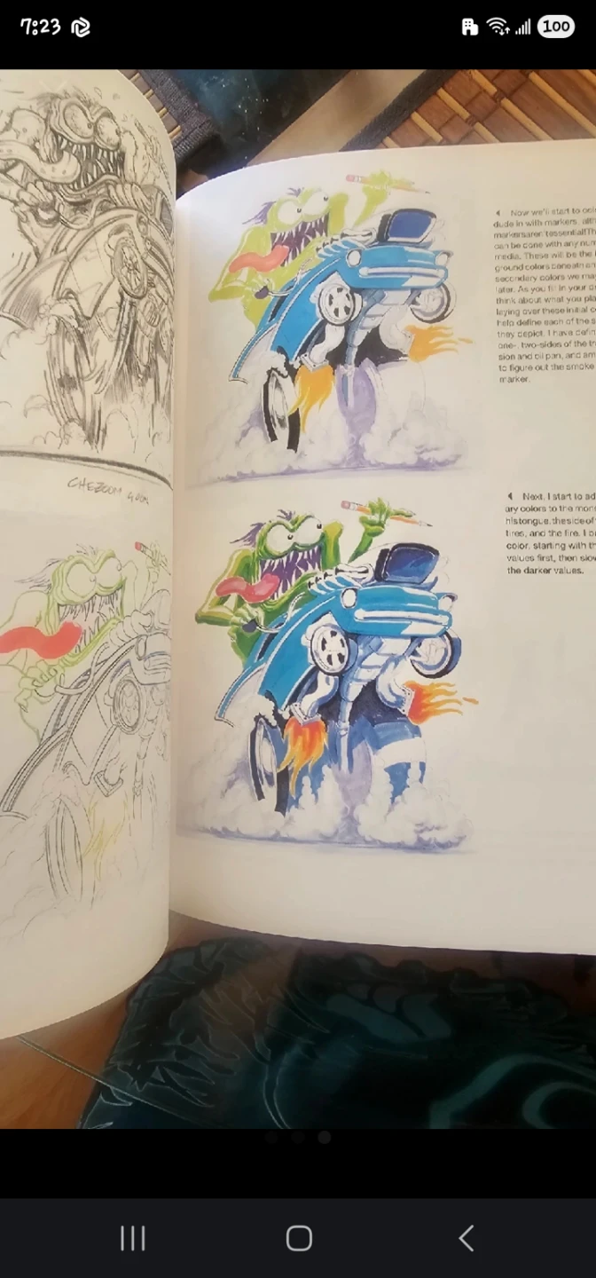#Free How to Draw Crazy Cars & Mad Monsters Book - photo 2