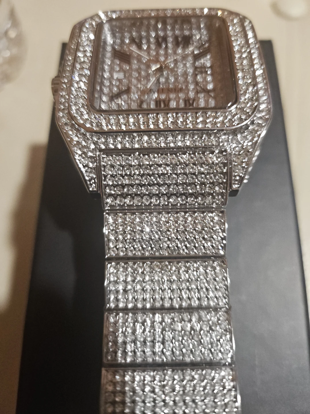 Quartz Ice Diamond Watch - photo 2
