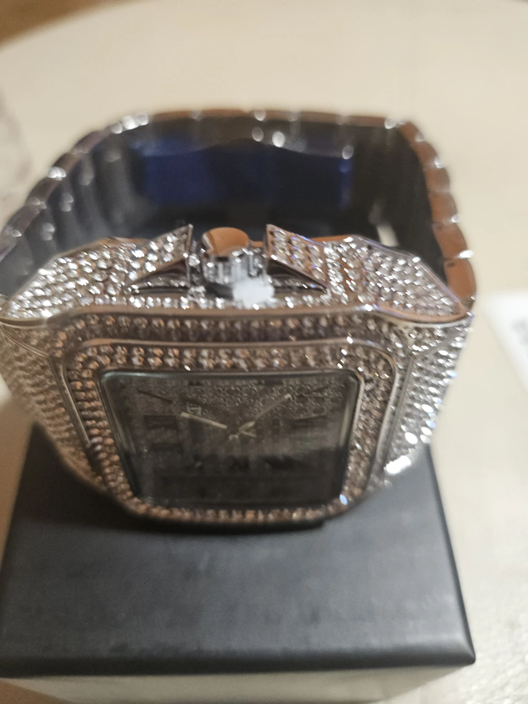 Quartz Ice Diamond Watch - photo 3