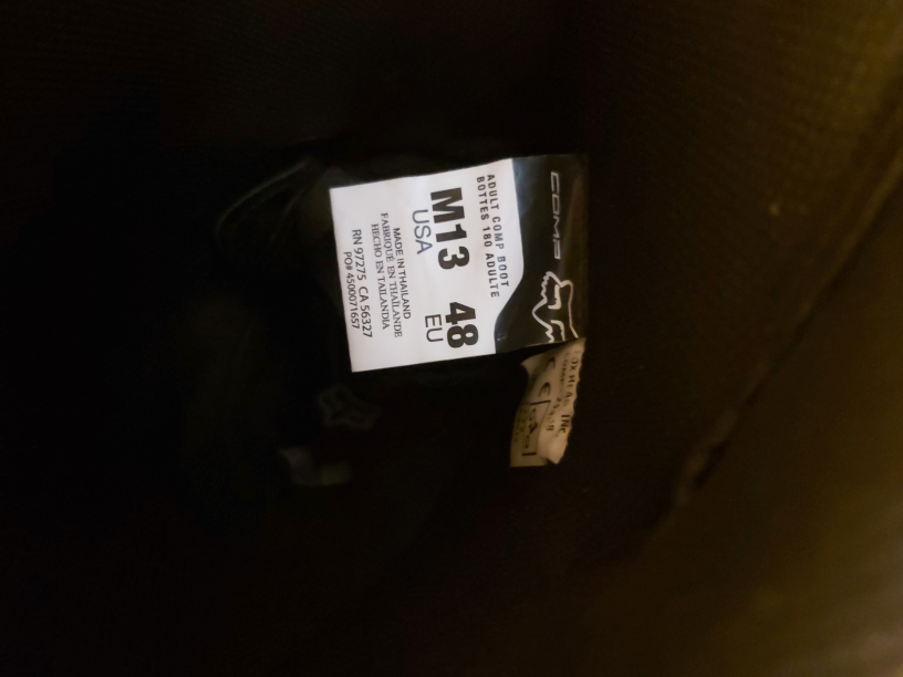 Fox Comp Adult Boots M13 / EU 48 - photo 2