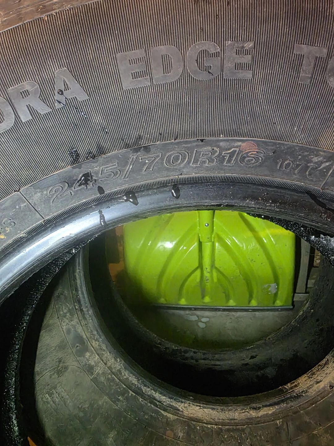 2X245/70/R16 motomaster hydra edge tour all season tires only 2 - photo 2
