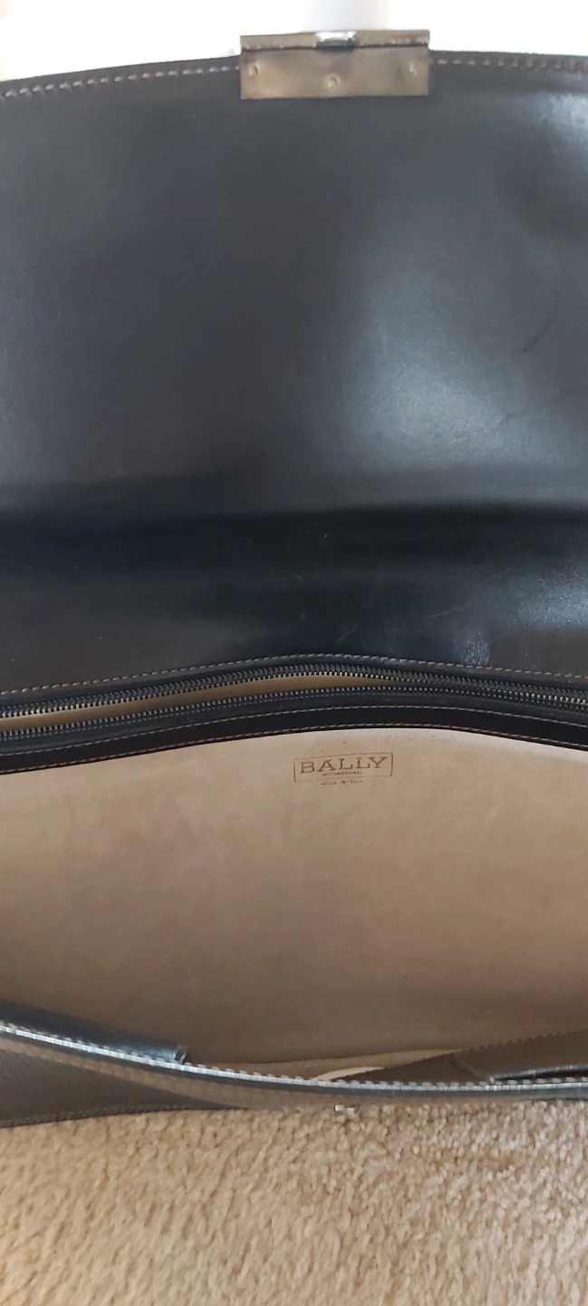 Bally Black Leather Briefcase - photo 3