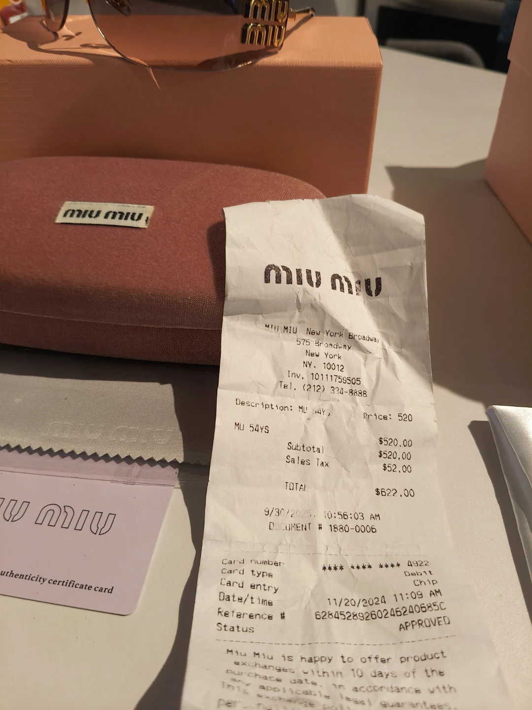 Miu Miu MU 54YS Sunglasses - photo 4