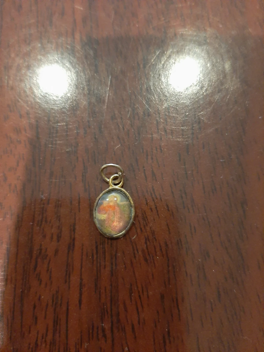 FREE Oval Religious Necklace Pendant