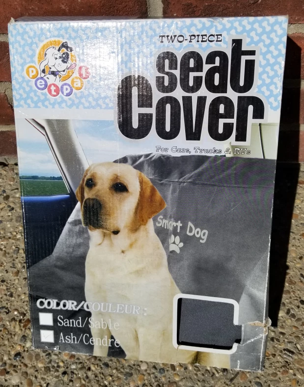 *BRAND NEW!* PETPAL TWO-PIECE SEAT COVER - Ash - photo 5