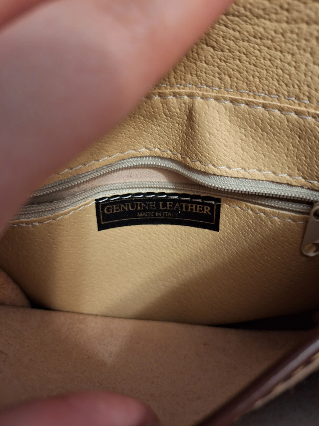 Vero Moda Green & Brown Leather Crossbody Bag - photo 4