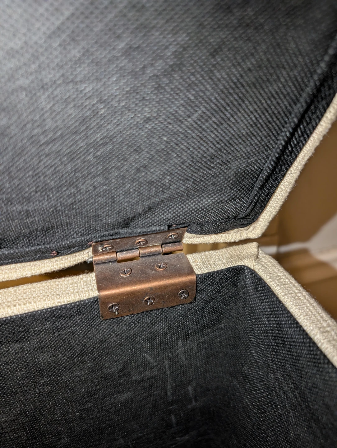 Upholstered Storage Ottoman - photo 4
