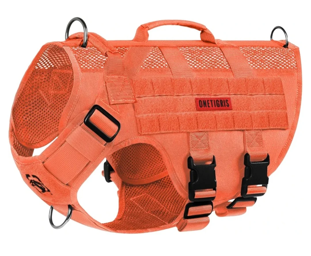 OneTigris Orange Tactical Dog Harness- Brand New