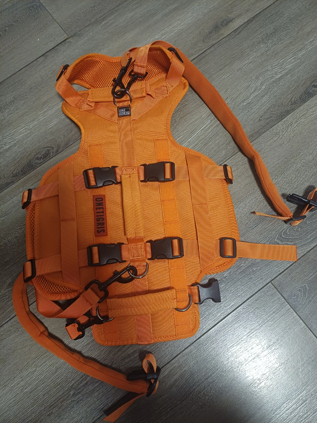 OneTigris Orange Tactical Dog Harness- Brand New - photo 3