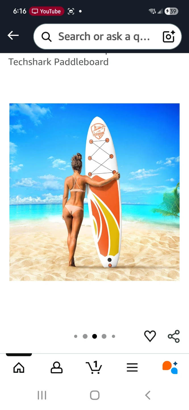Techshark Inflatable Paddleboard - photo 2