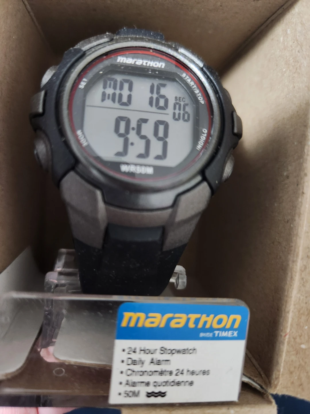 Timex Marathon WR50M Digital Sports Watch