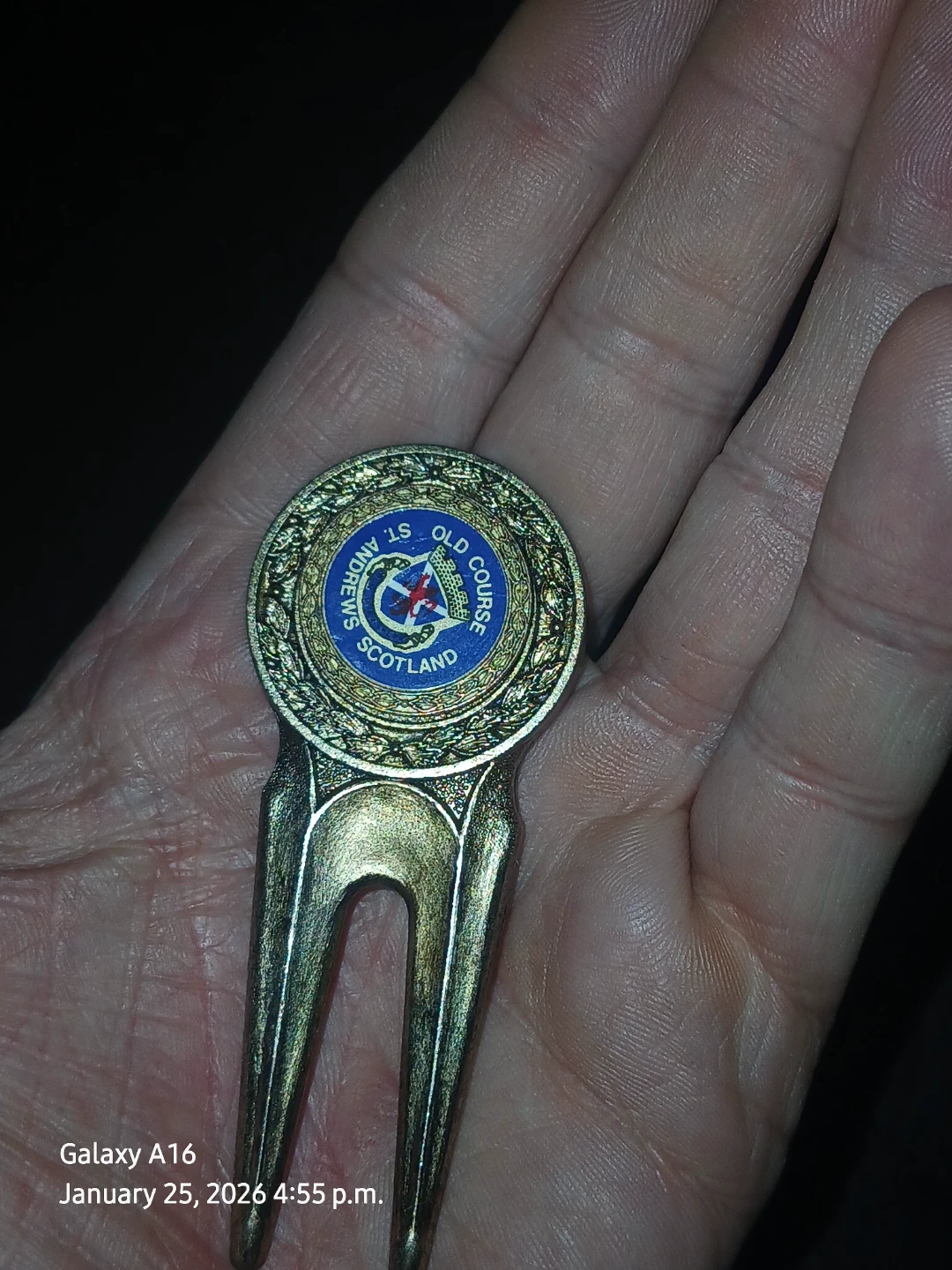A 1937 old Course St. Andrews Scotland Golf Divot Tool