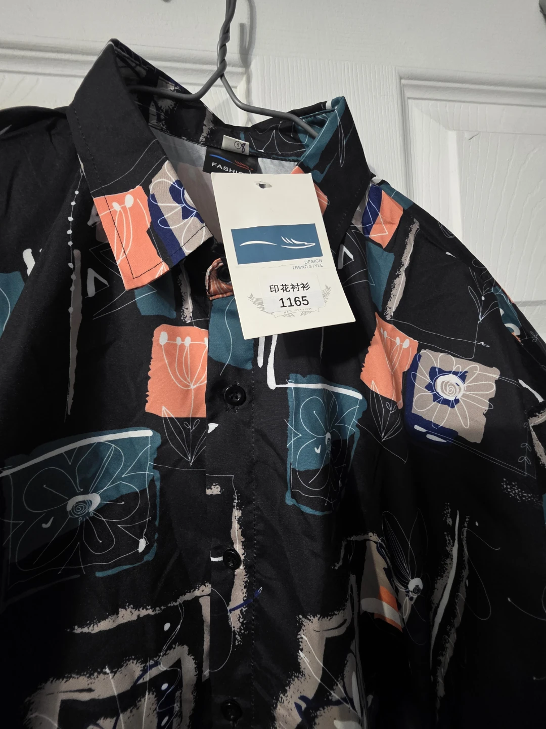 Fashion Trendstyle Black Patterned Shirt - 3XL - photo 2
