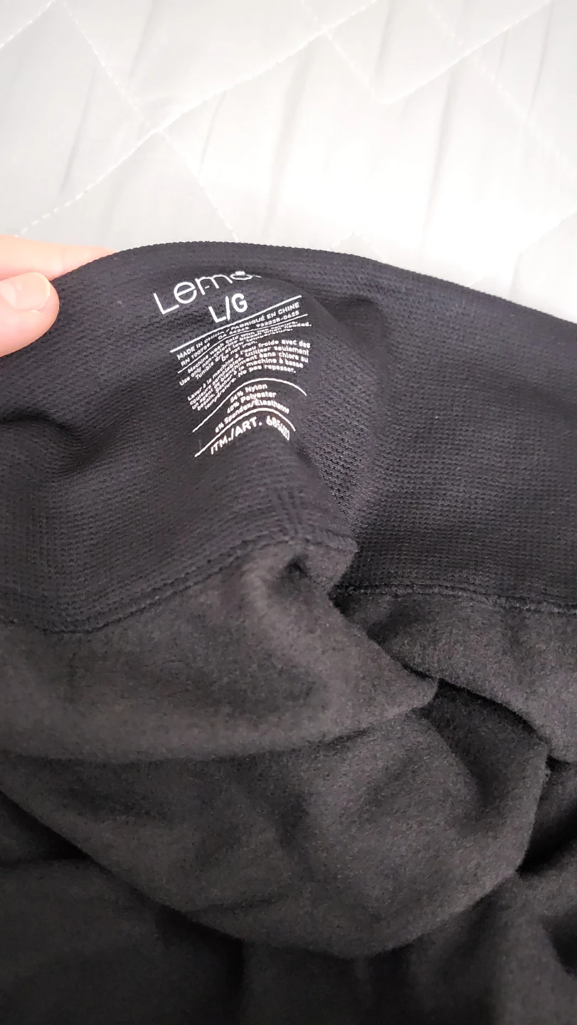 Lemon Fleece-Lined Legging 1EA (Not 2 pack), Size L - photo 3