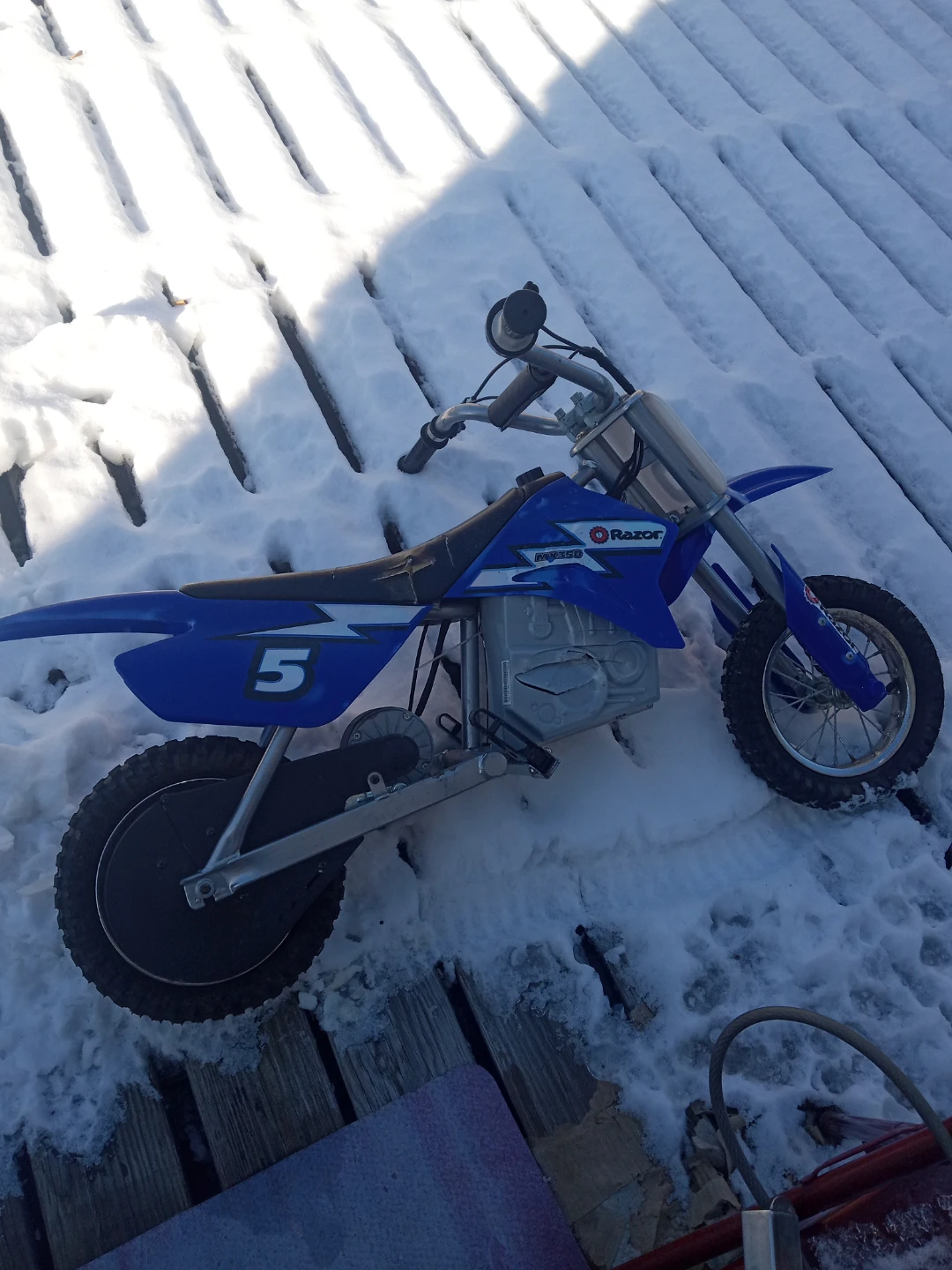 Razor MX350 Dirt Rocket Electric Bike - Blue