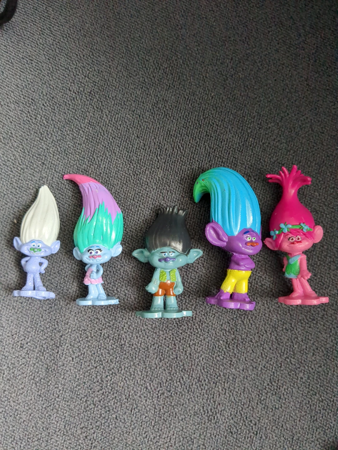 Trolls Figures - Set of 5