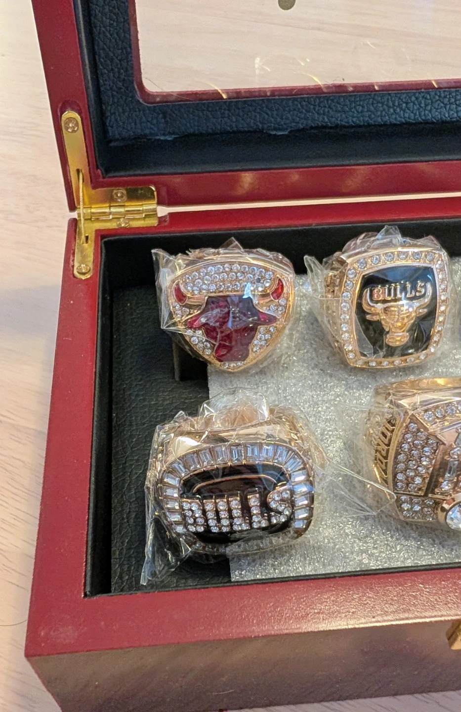 Brand New Michael Jordan Chicago Bulls Championship Rings Set - photo 4
