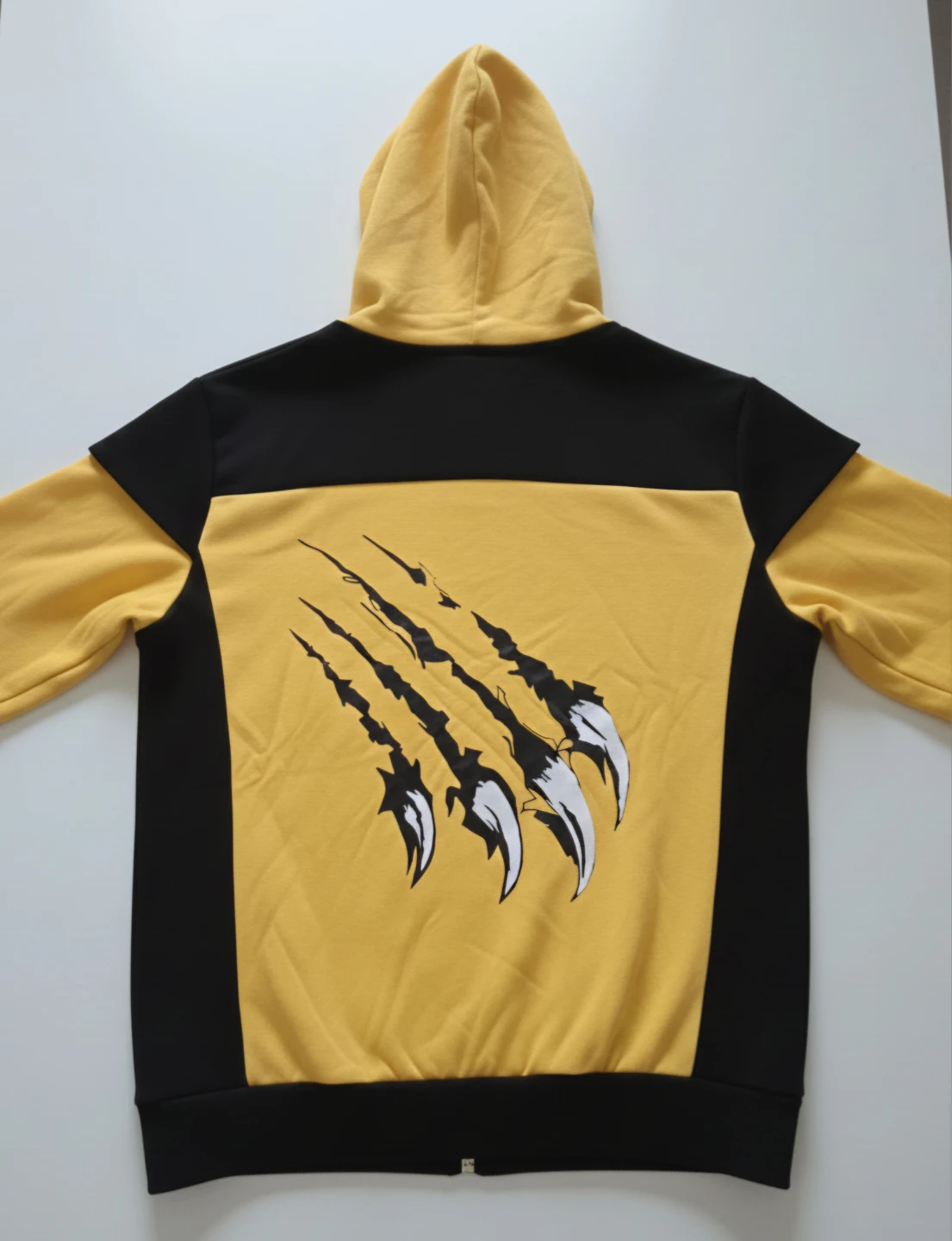 Wolverine Hoodie - Yellow & Black - photo 4
