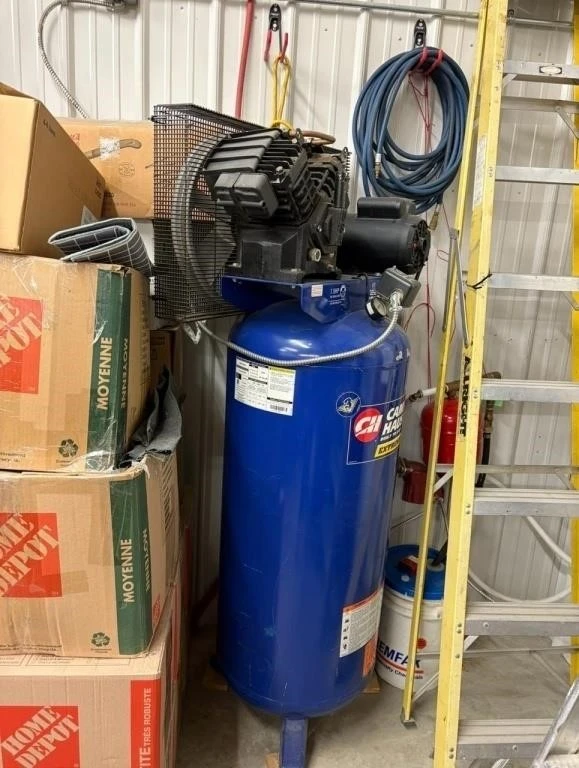 60 Gallon 7.5HP 135PSI Campbell Hausfeld Air Compressor