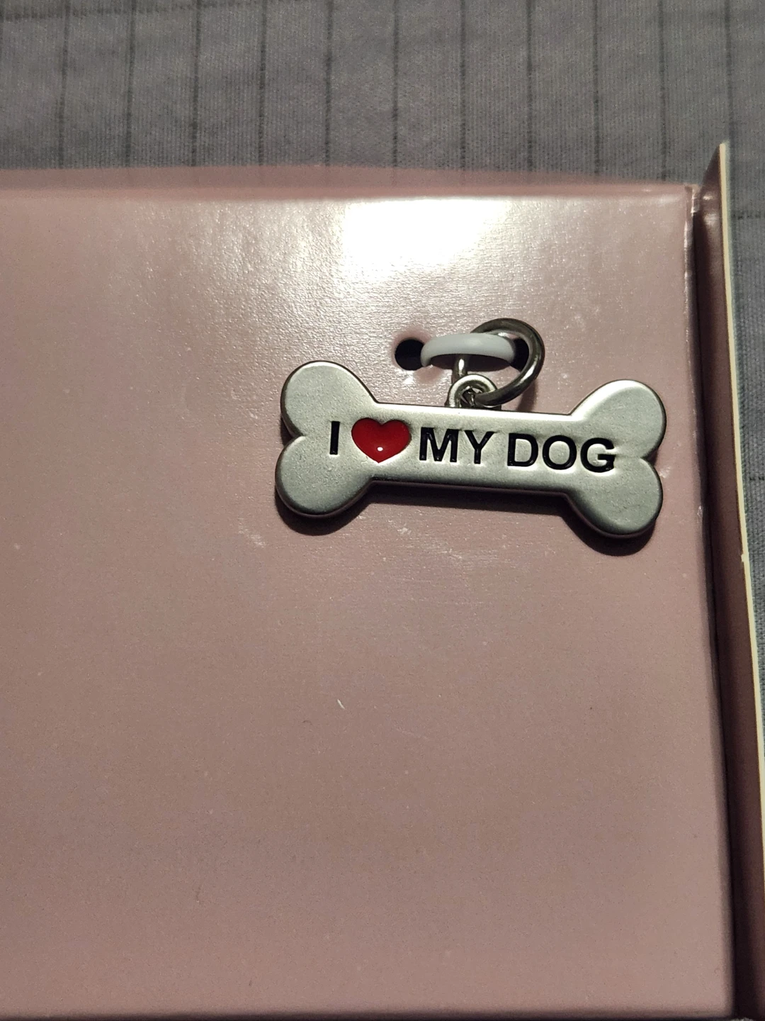 Yankee Candle Charming Scents "I Love My Dog" Dog Bone Charm - photo 2