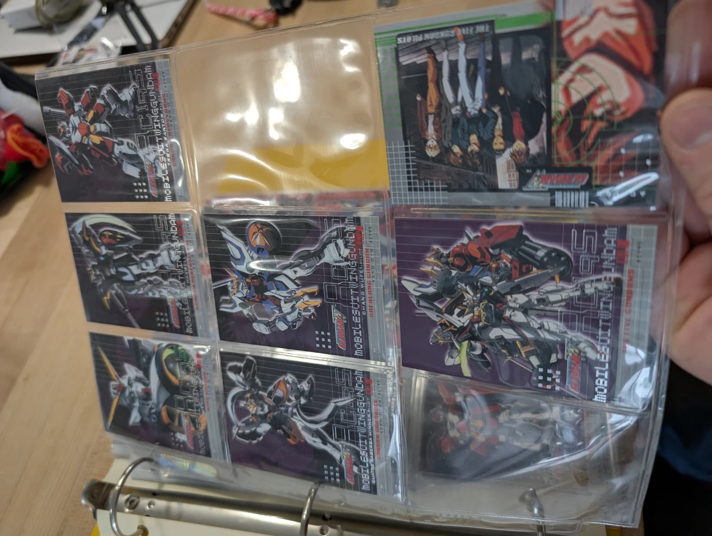 Mobile Suit Wing Gundam Trading Cards - photo 2