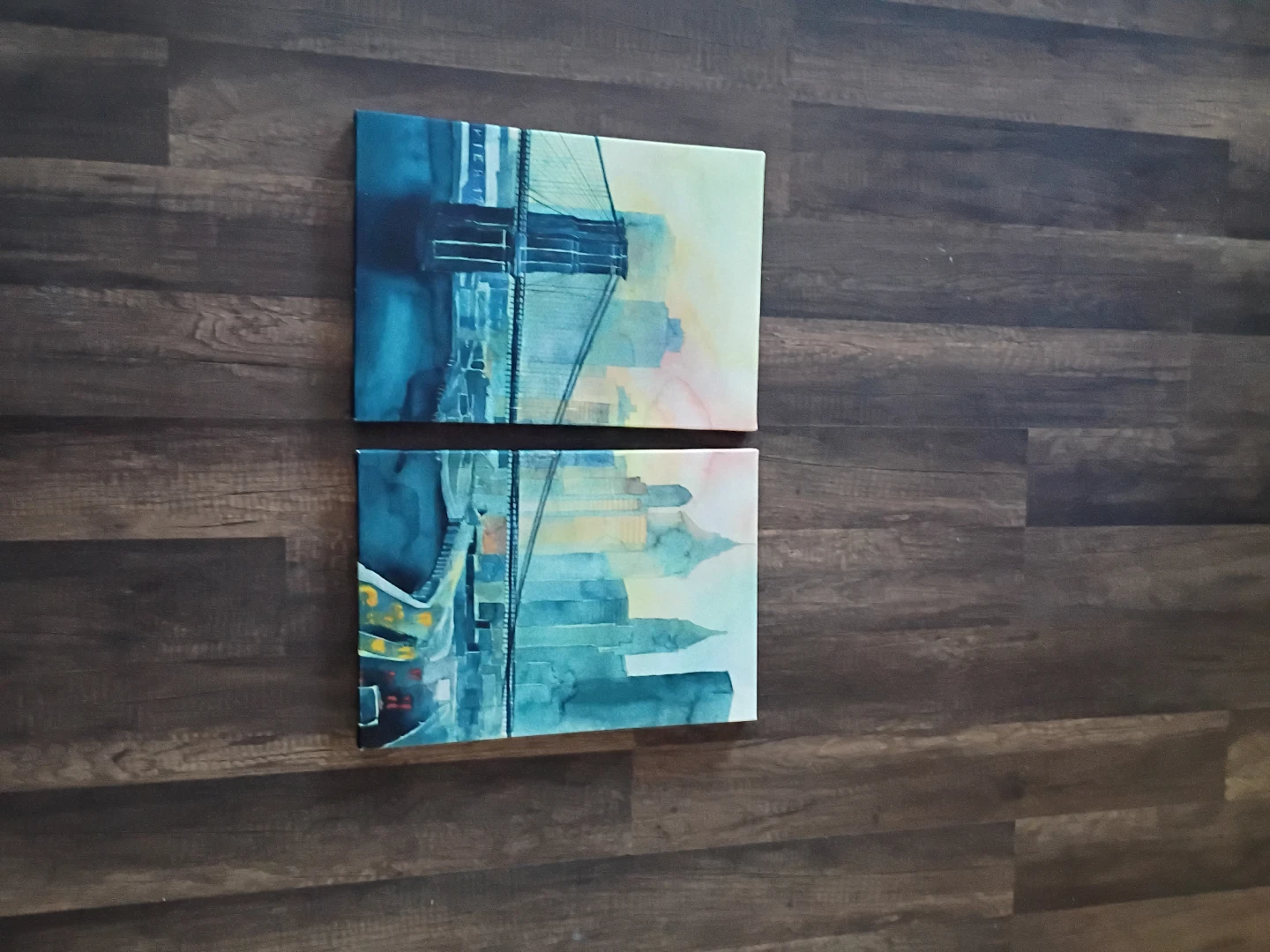New York City Canvas Wall Art - 2 Piece Set - photo 2