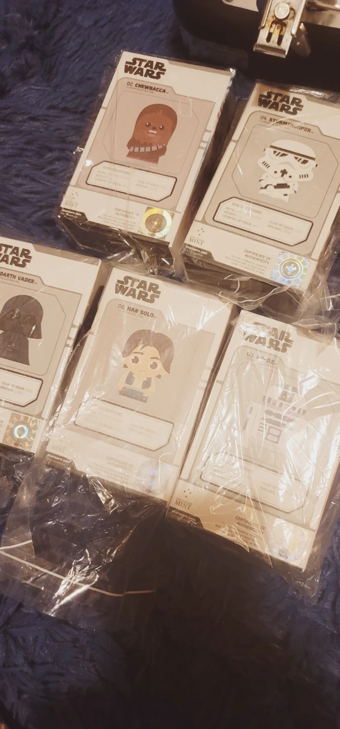 Star Wars Mint Coins - 1 oz silver