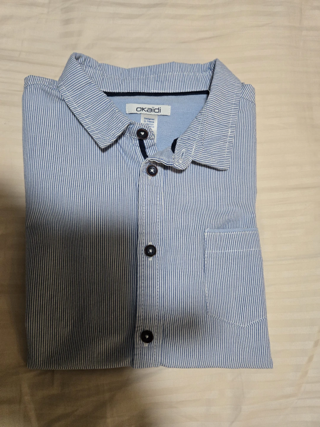 Okaidi Striped Shirt - Size 10A/140cm