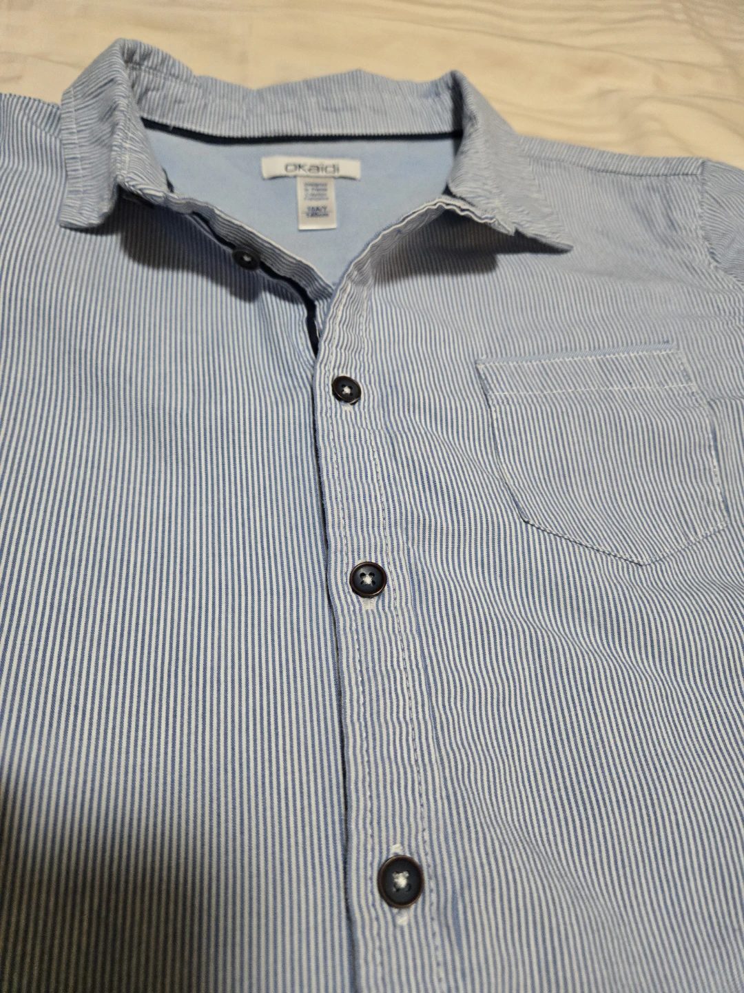 Okaidi Striped Shirt - Size 10A/140cm - photo 3