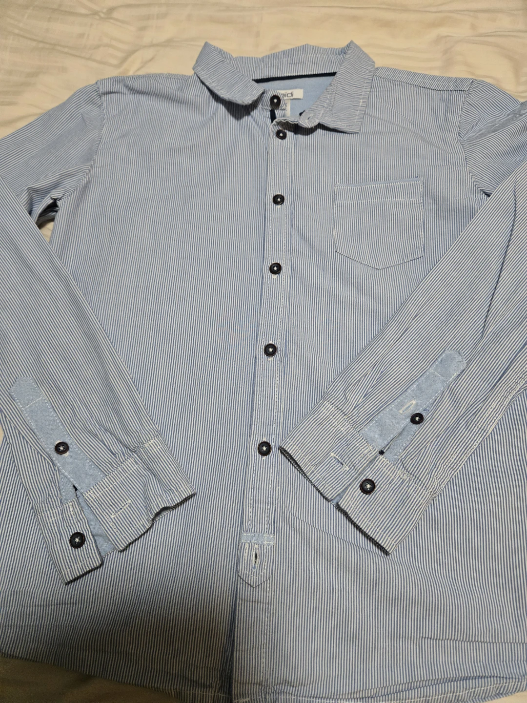 Okaidi Striped Shirt - Size 10A/140cm - photo 4
