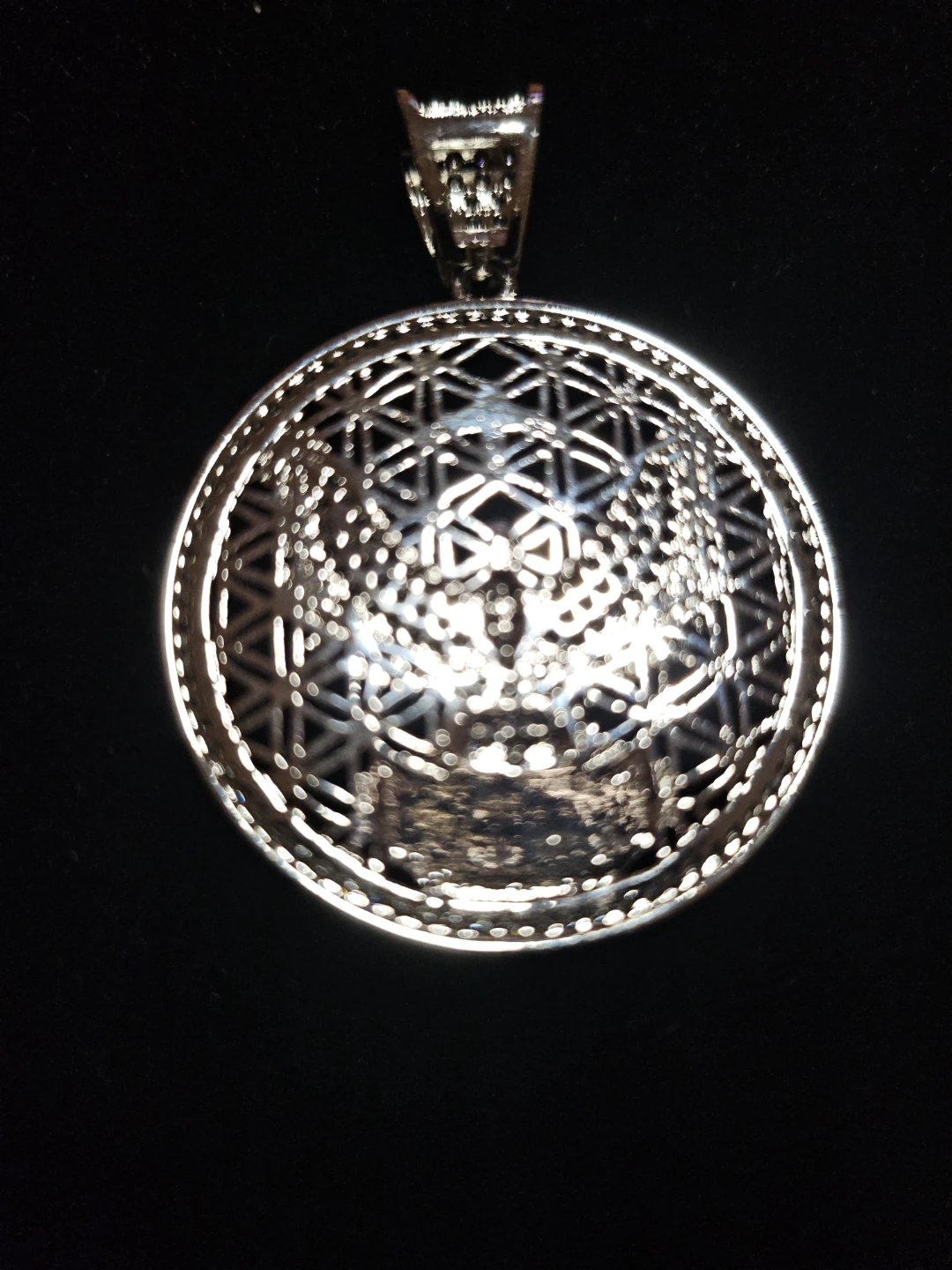 Pendant with Eagle and Cross Design - photo 2