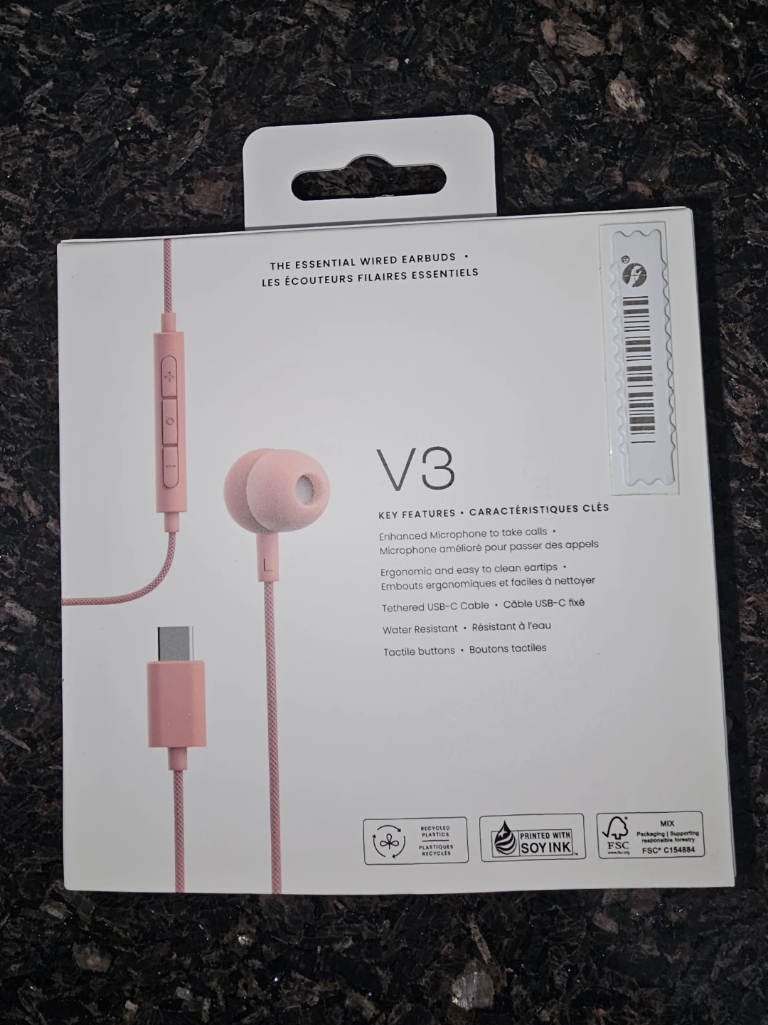 Sudio V3 Wired Earbuds - Pink, New in Box! - photo 2