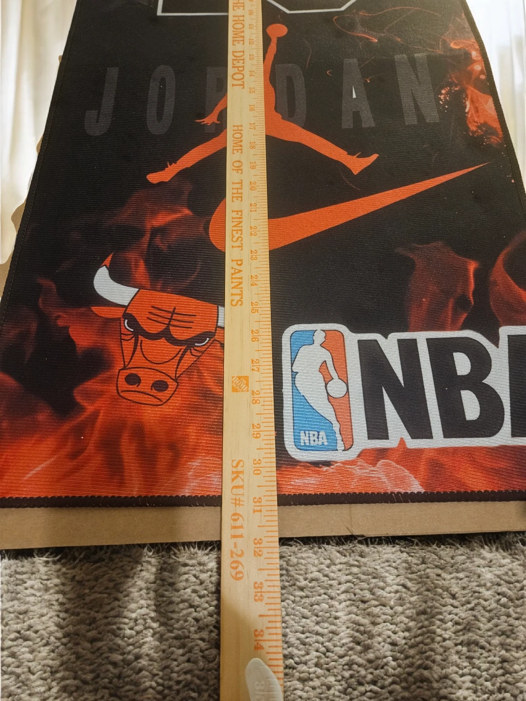 NBA Chicago Bulls Michael Jordan Rug - photo 4