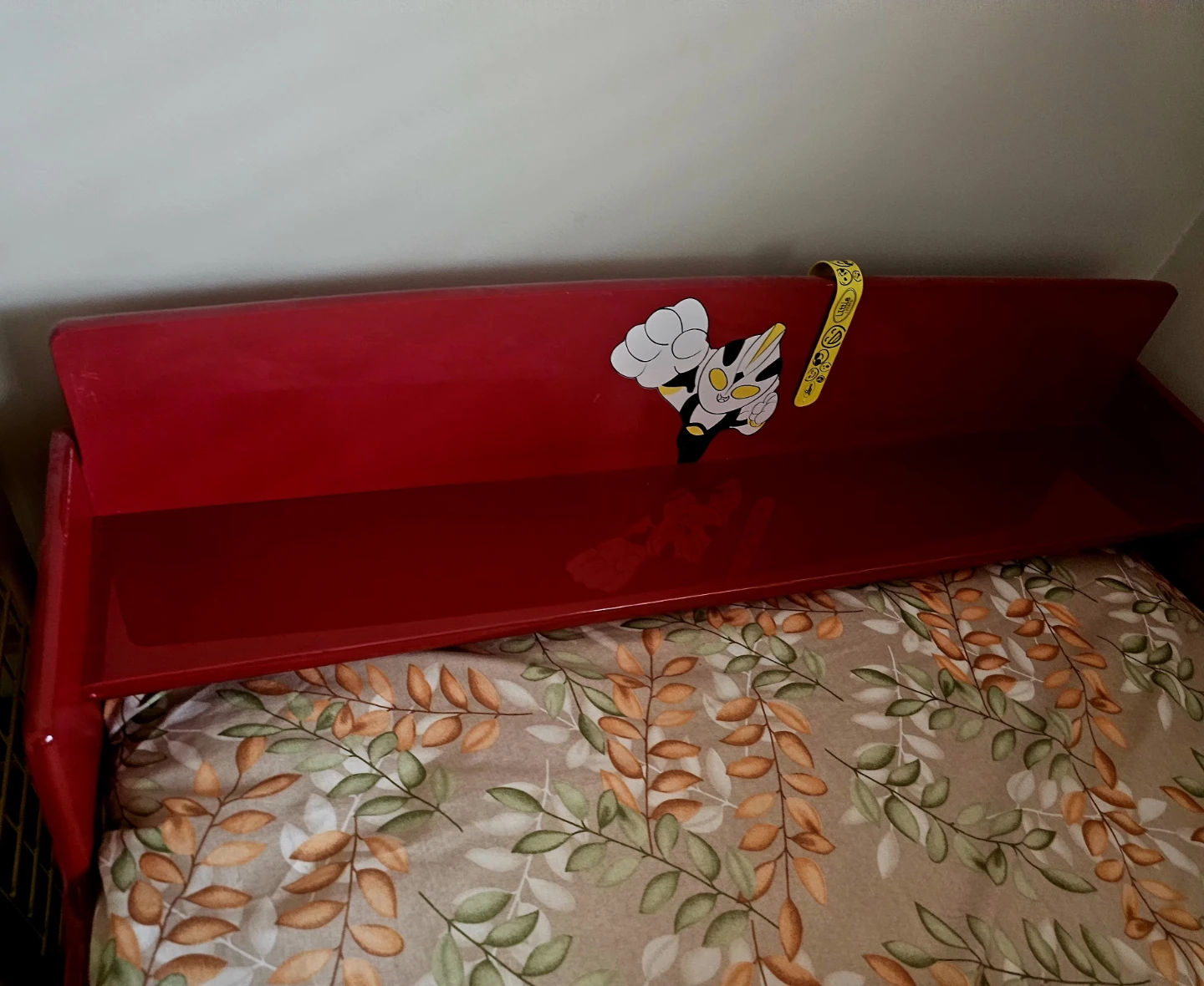 Kids' Race Car Bed with mattress- Red - photo 3