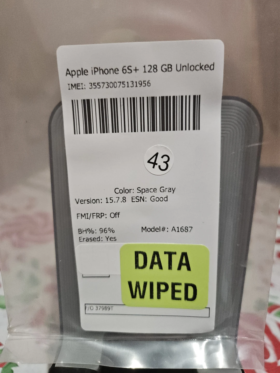 Apple iPhone 6S+ 128GB Space Gray Unlocked - photo 4