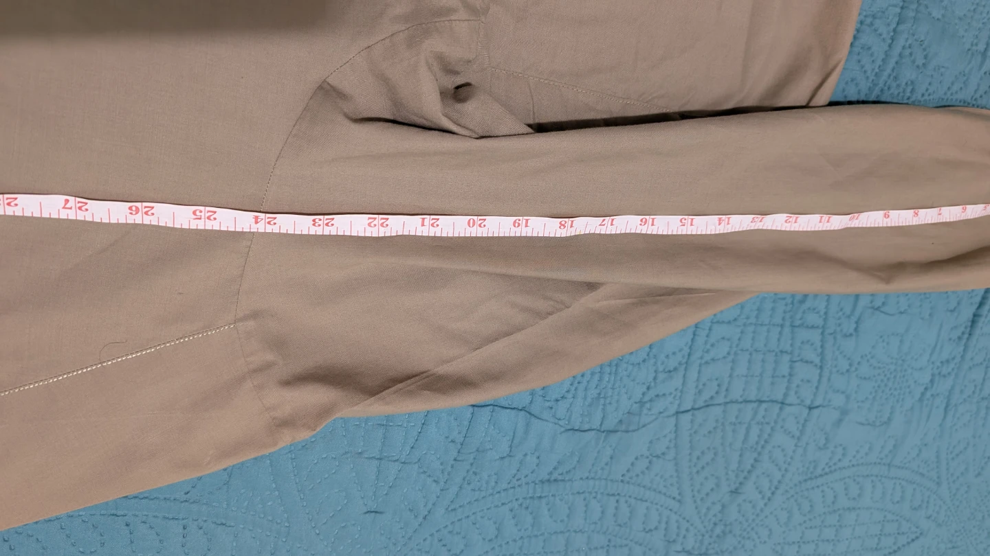 Men's Beige Kurta Pajama Set - photo 2