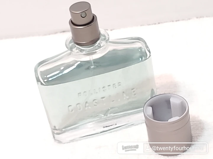 Vintage Hollister Coastline Men's Eau De Cologne Spray 1.7 fl oz - photo 4
