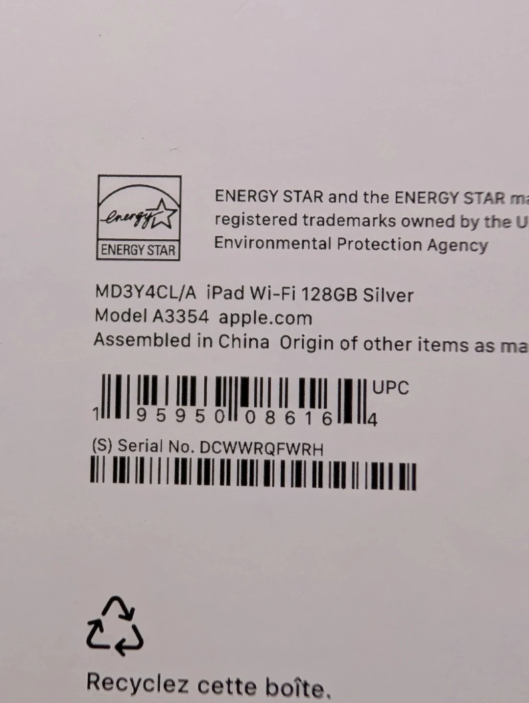 Apple iPad (A16)Wi-Fi 128GB Silver - photo 3
