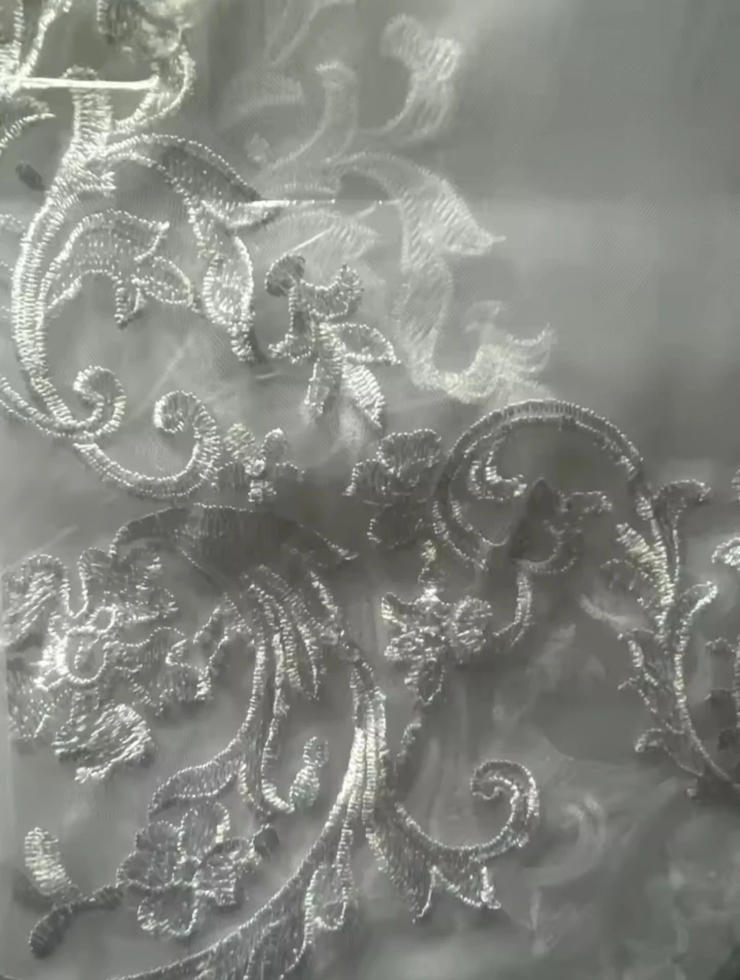 Wedding veil lace cathedral style 3 meters length - photo 2