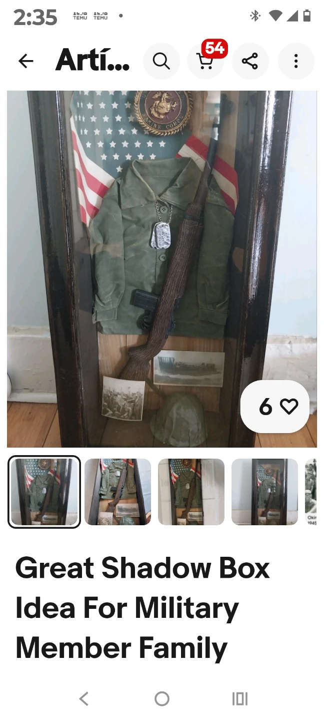 Military Shadow Box