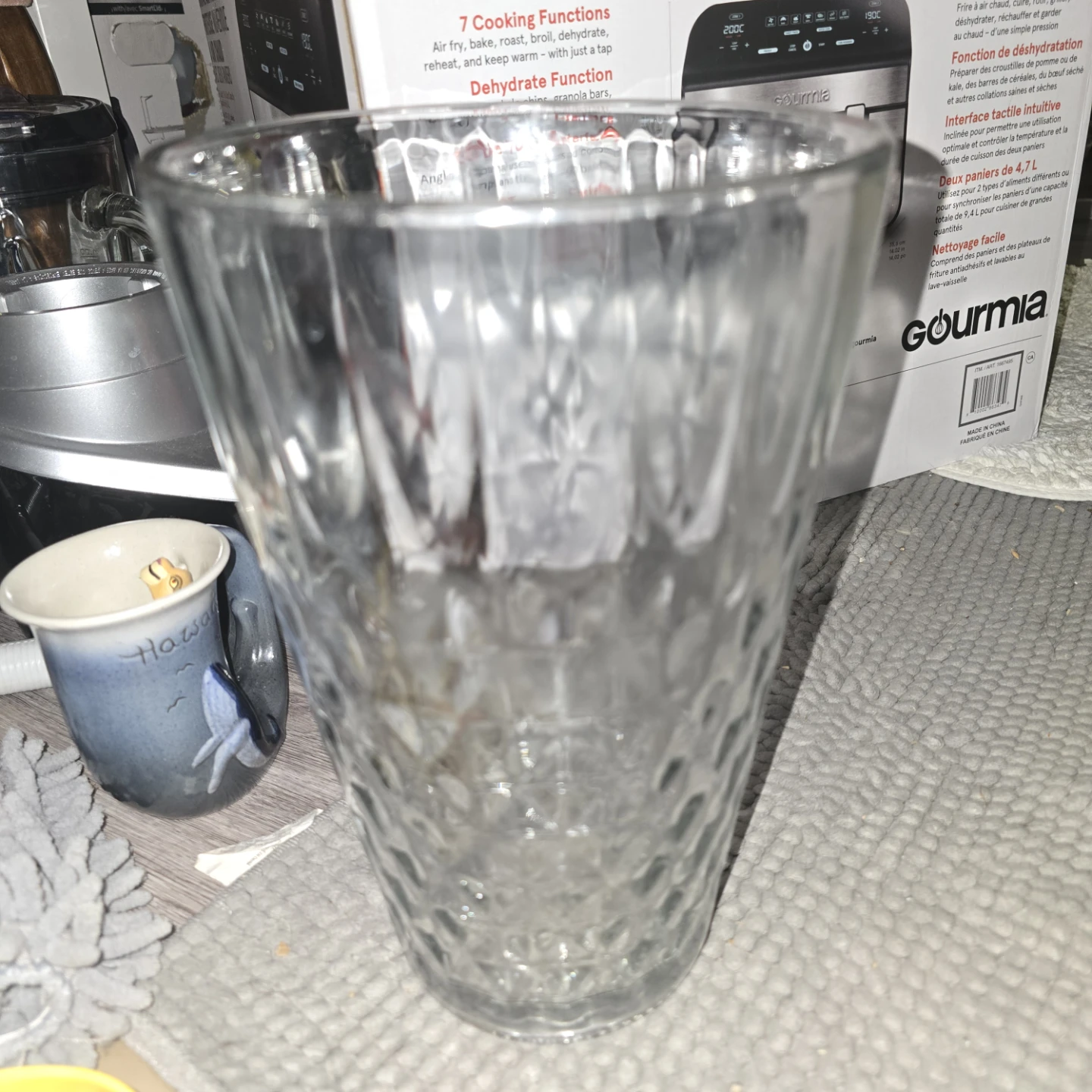 Clear Glass Vase
