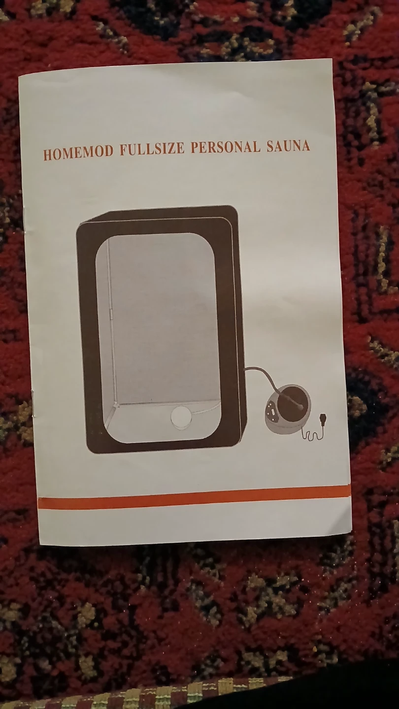 HOMEMOD Fullsize Personal Sauna - New in Box! - photo 5