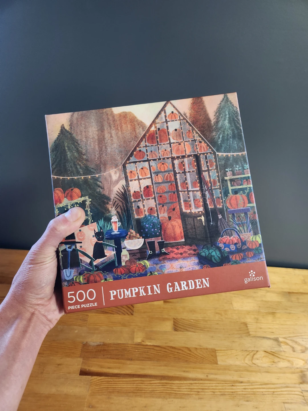 Galison Pumpkin Garden - 500 Piece Puzzle