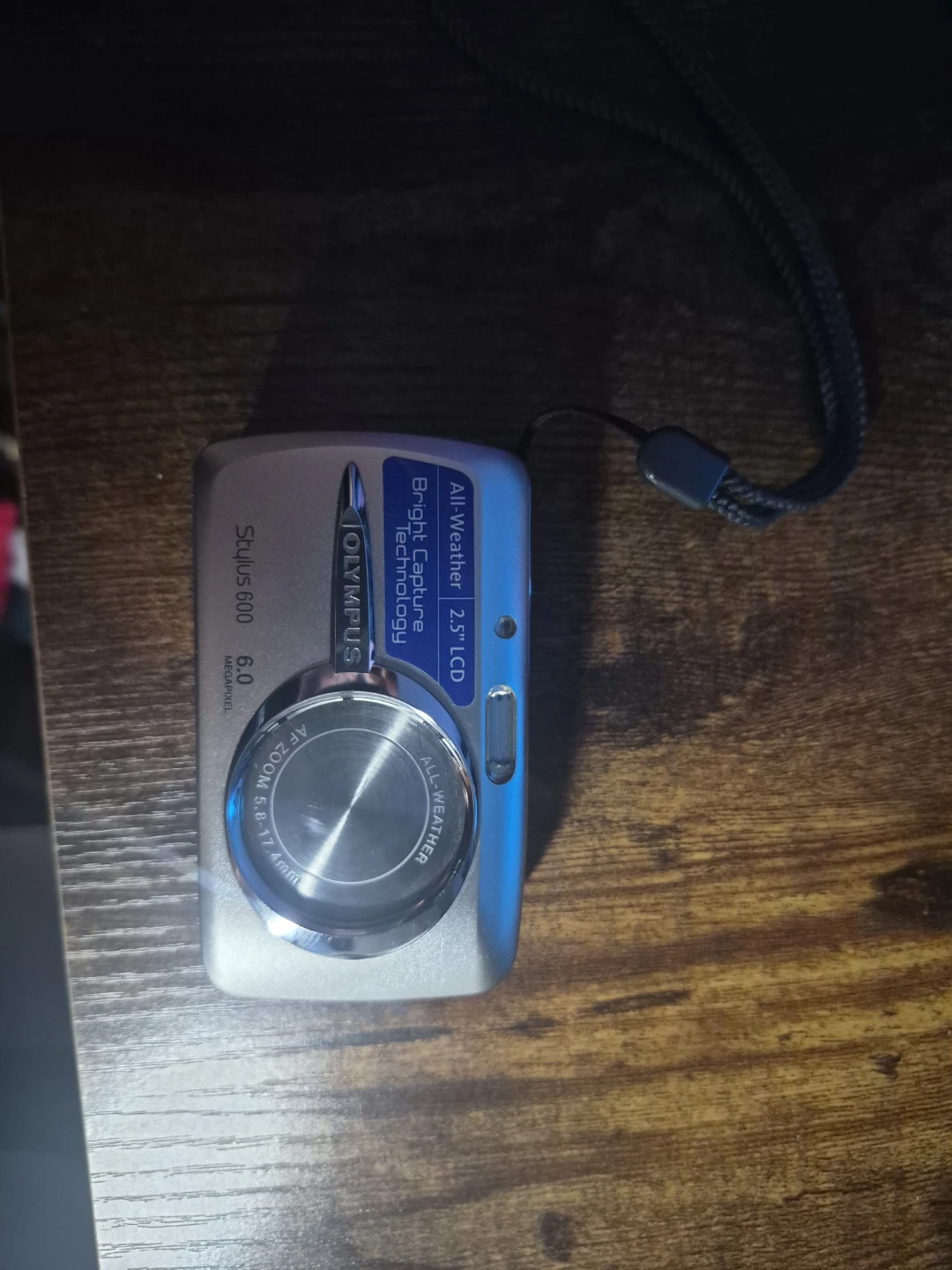 Olympus Stylus 600 Digital Camera