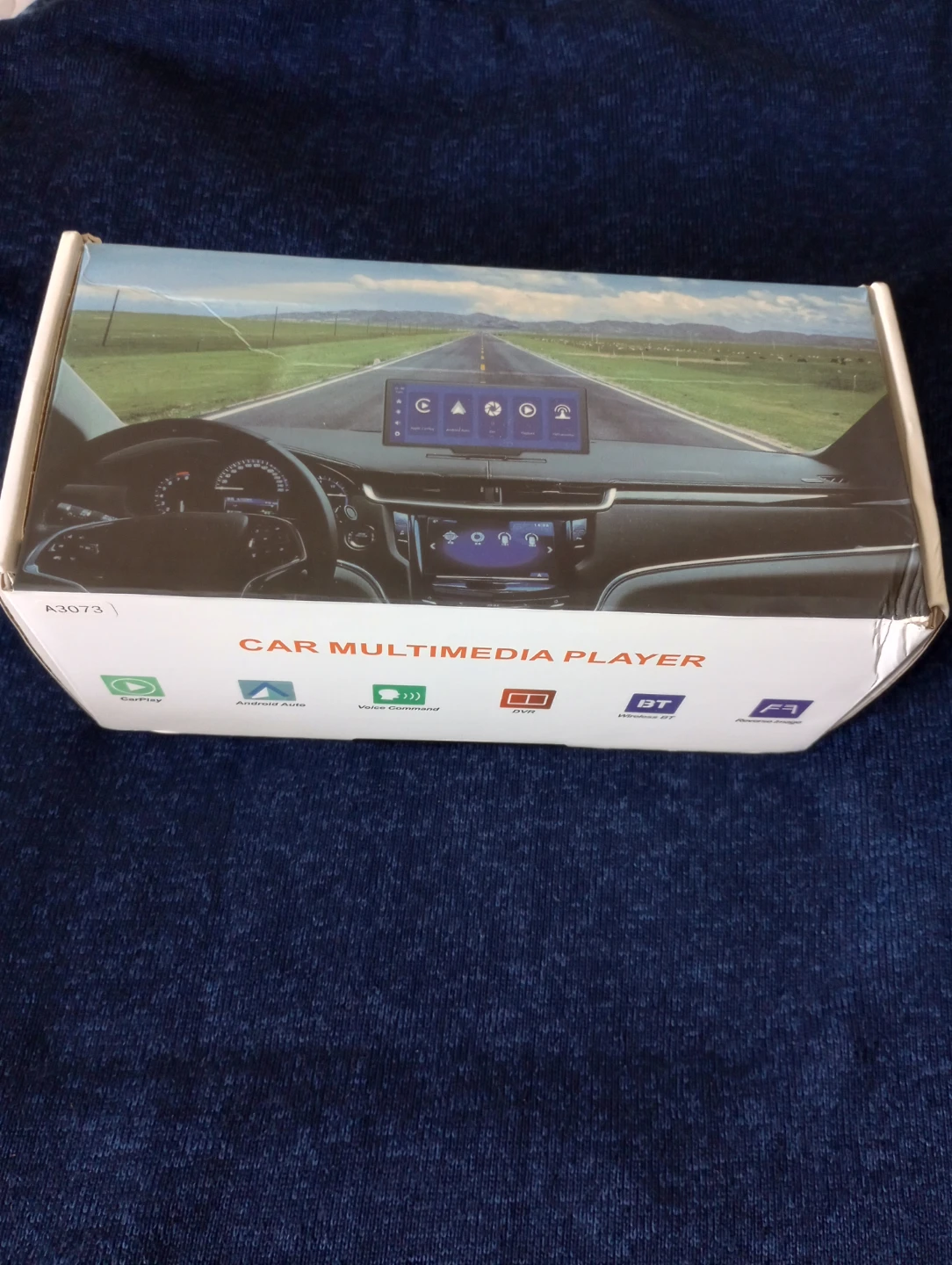 Car Multimedia Player with Mount and Accessories