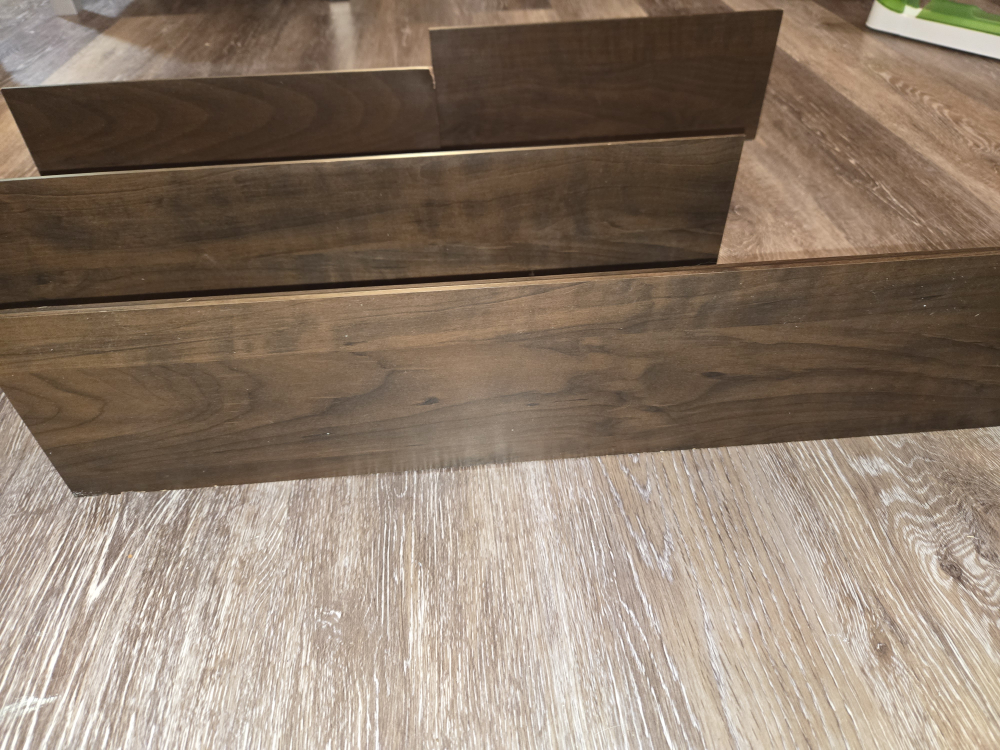 Dark Brown Wooden Wall Floating Shelves (Set of 4) - photo 5